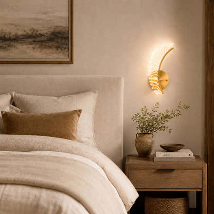 Pennata Acrylic Wing Wall Sconce