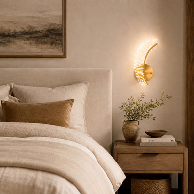 Pennata Acrylic Wing Wall Sconce