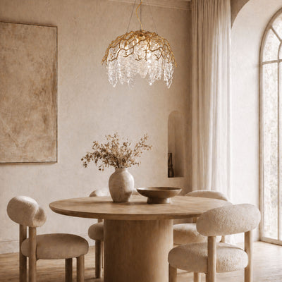 Aurevia Dome Glass Chandelier