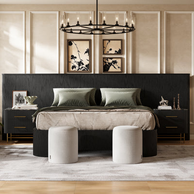 Ewan Sintered Stone Nightstand 26"W