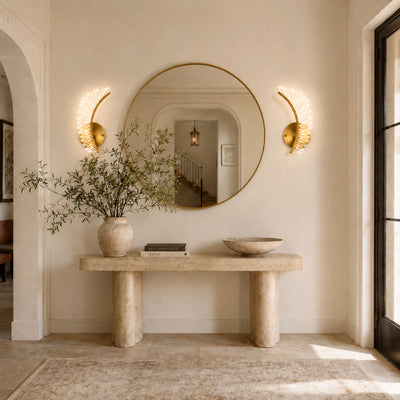 Pennata Acrylic Wing Wall Sconce