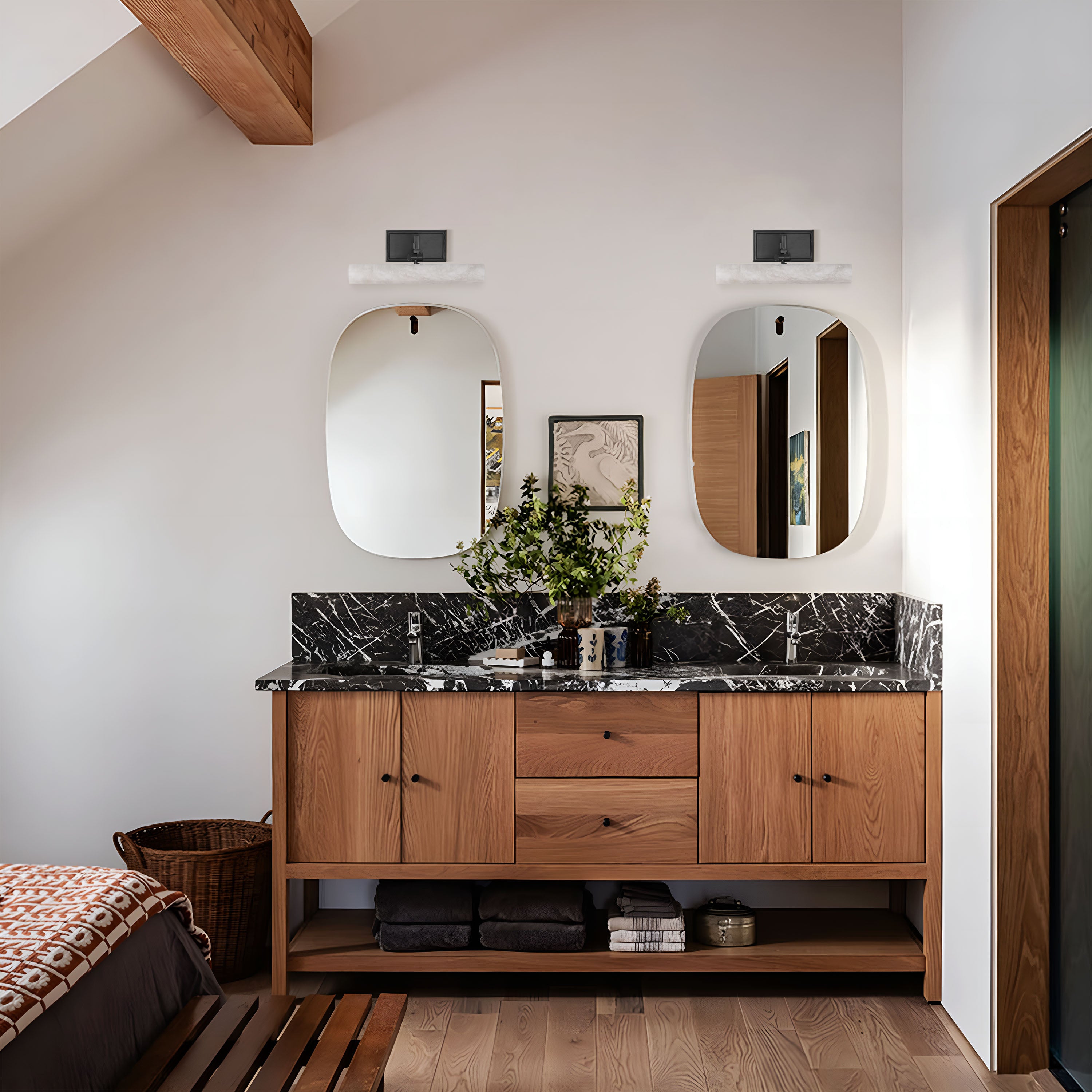 Nimbus Alabaster Picture Light 30cm