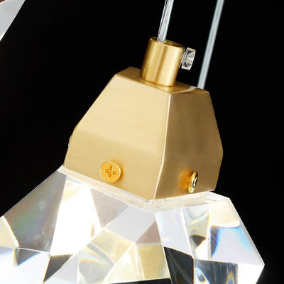 Aurelium Crystal Staircase Round Chandelier