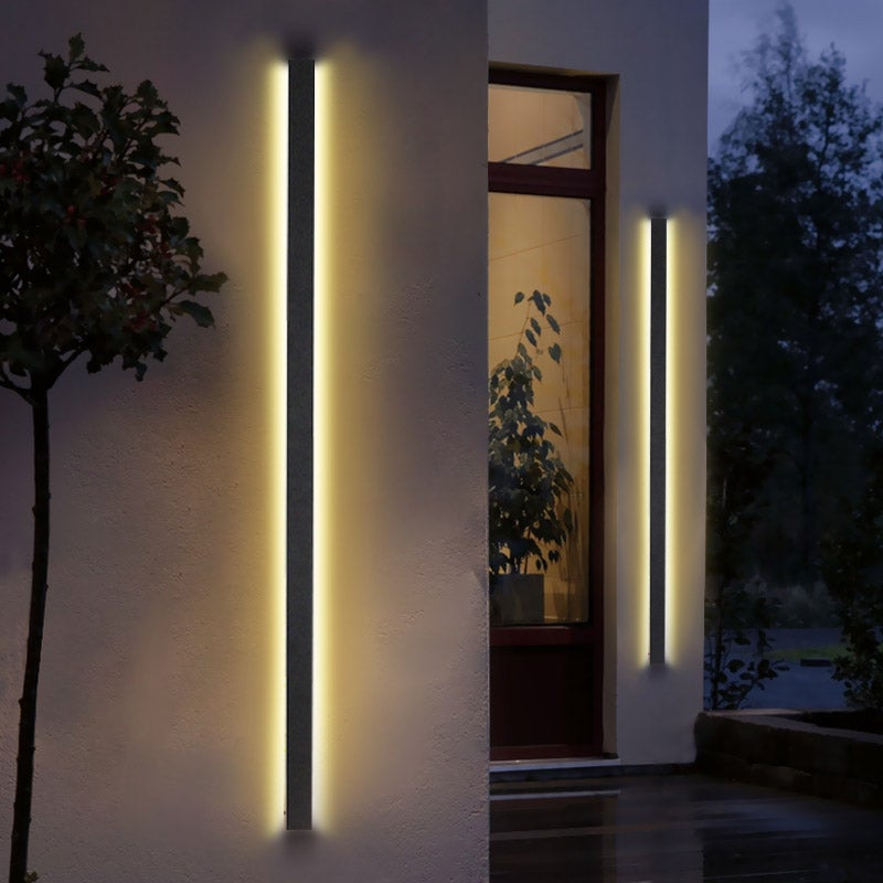 Monsoonglow Linear LED Outdoor Wall Light