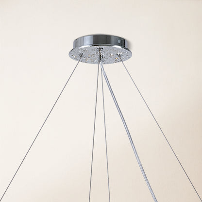 Shiro Noda Crystal Tree Branch Linear Chandelier 182.9cm