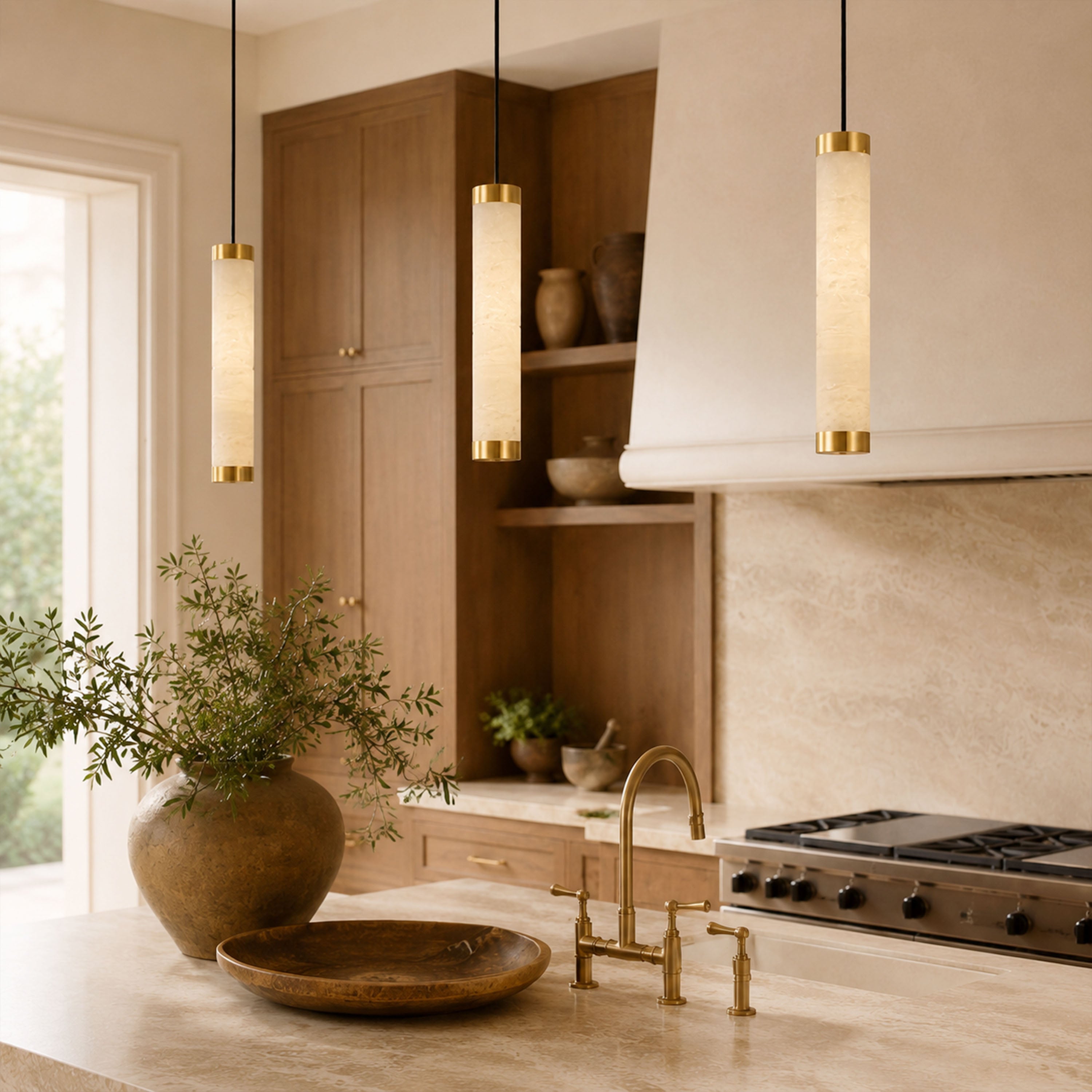 Velora Alabaster Chandelier
