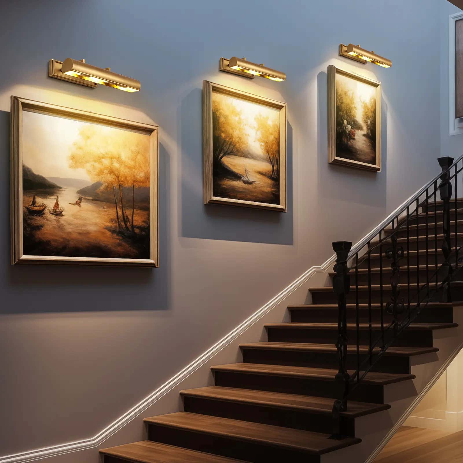 Galleria Brass/Bronze Picture Light 45cm