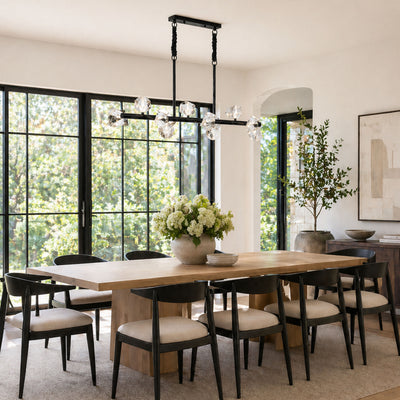 Stravon Radiant Structure Crystal Linear Chandelier