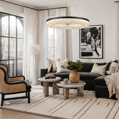 Planituri Crystal Round Chandelier