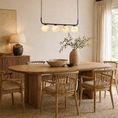 Betrica Alabaster Linear Chandelier