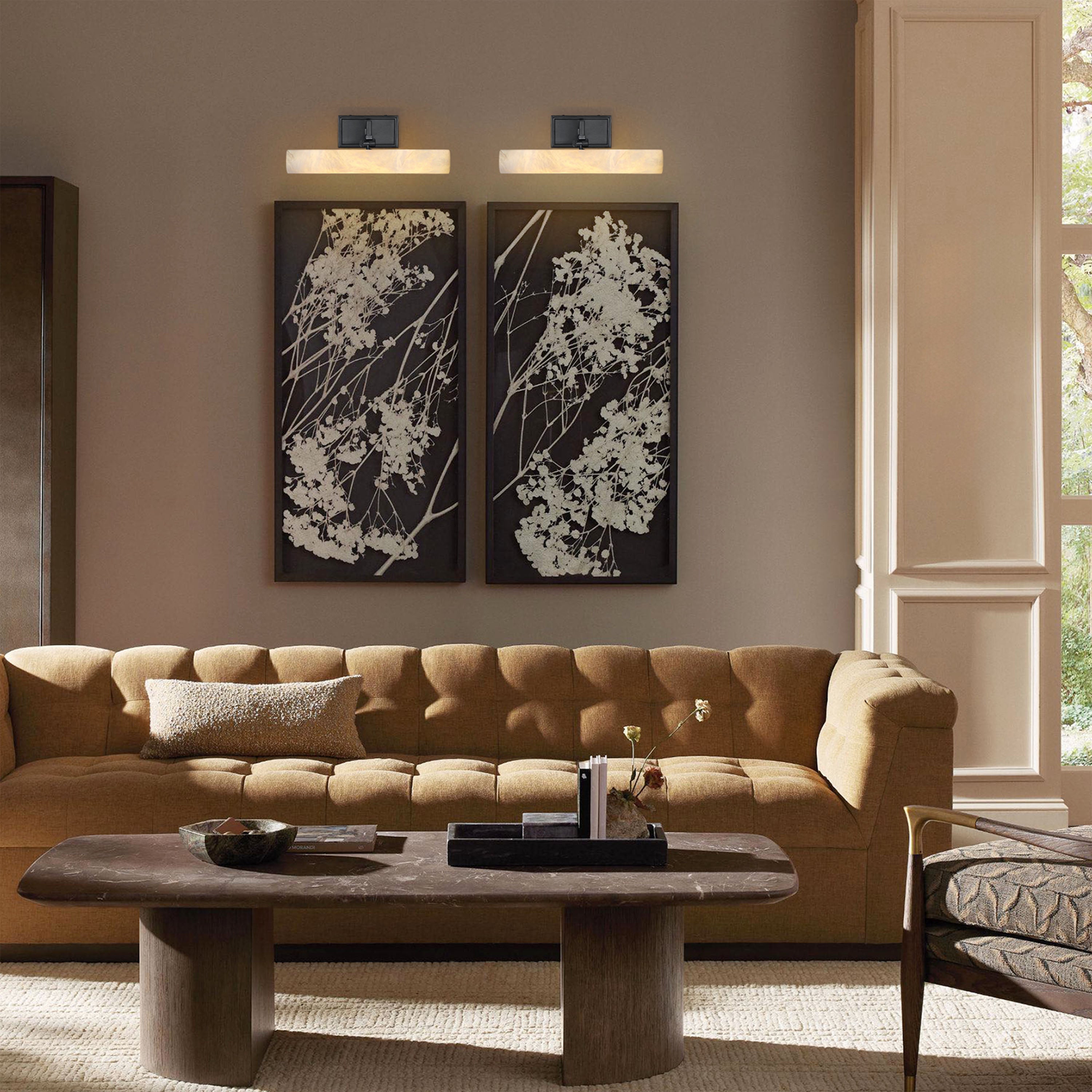 Nimbus Alabaster Picture Light 30cm