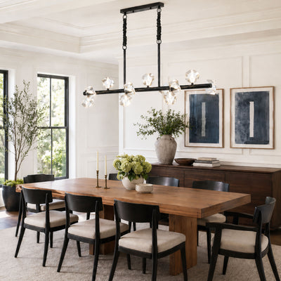 Stravon Radiant Structure Crystal Linear Chandelier