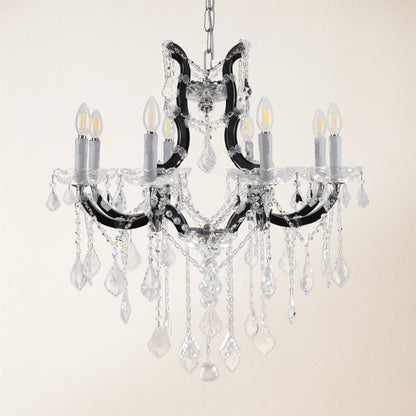 Roco Crystal Classical Round Chandelier 46cm D