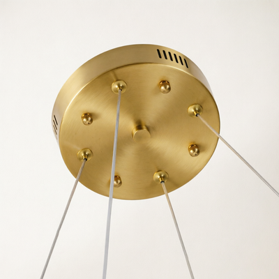 Serenique Qatar Alabaster Round Chandelier