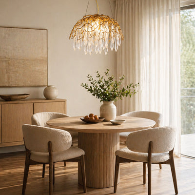 Aurevia Dome Glass Chandelier