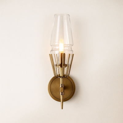 Astoria Glass 2 Light Wall Sconce