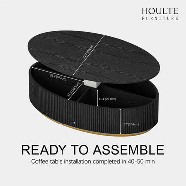 Holton 140cm W Oak Coffee Table