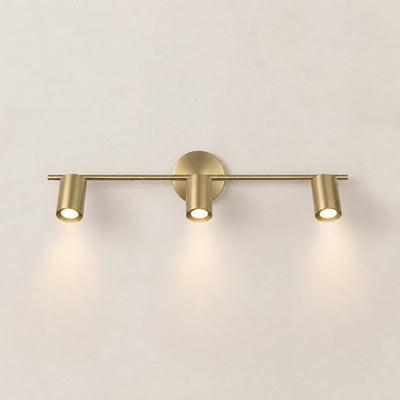 Erin Cylindrical 3-Light Wall Sconce
