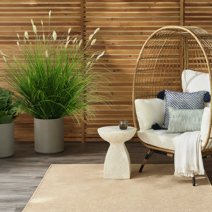 Artificial 36-Head Caterpillar with Curved-Straight Onion Grass Bonsai 110cm H