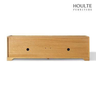 Aurora Oak Coffee Table and Media Console Set