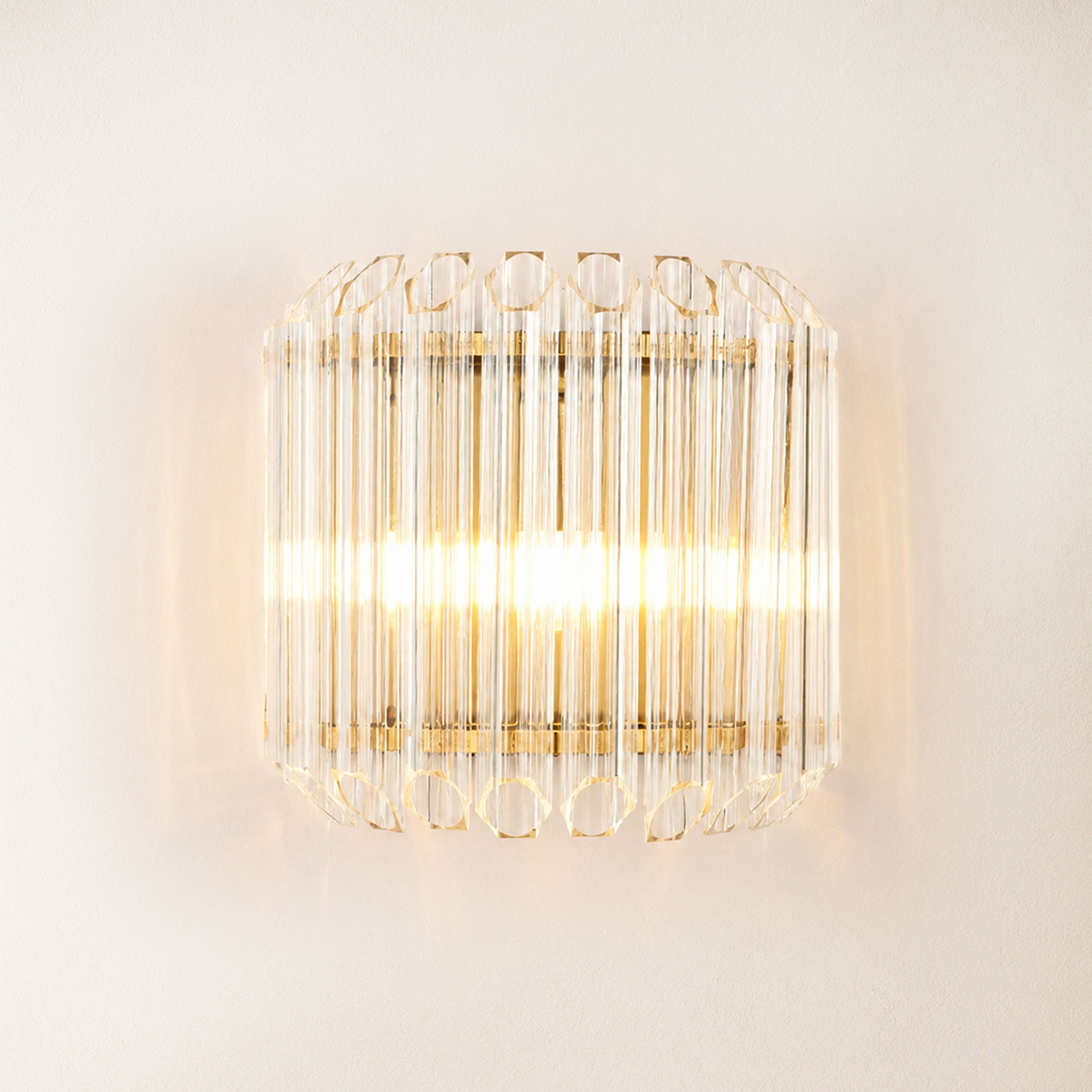 Virella Crystal Tube Wall Sconce