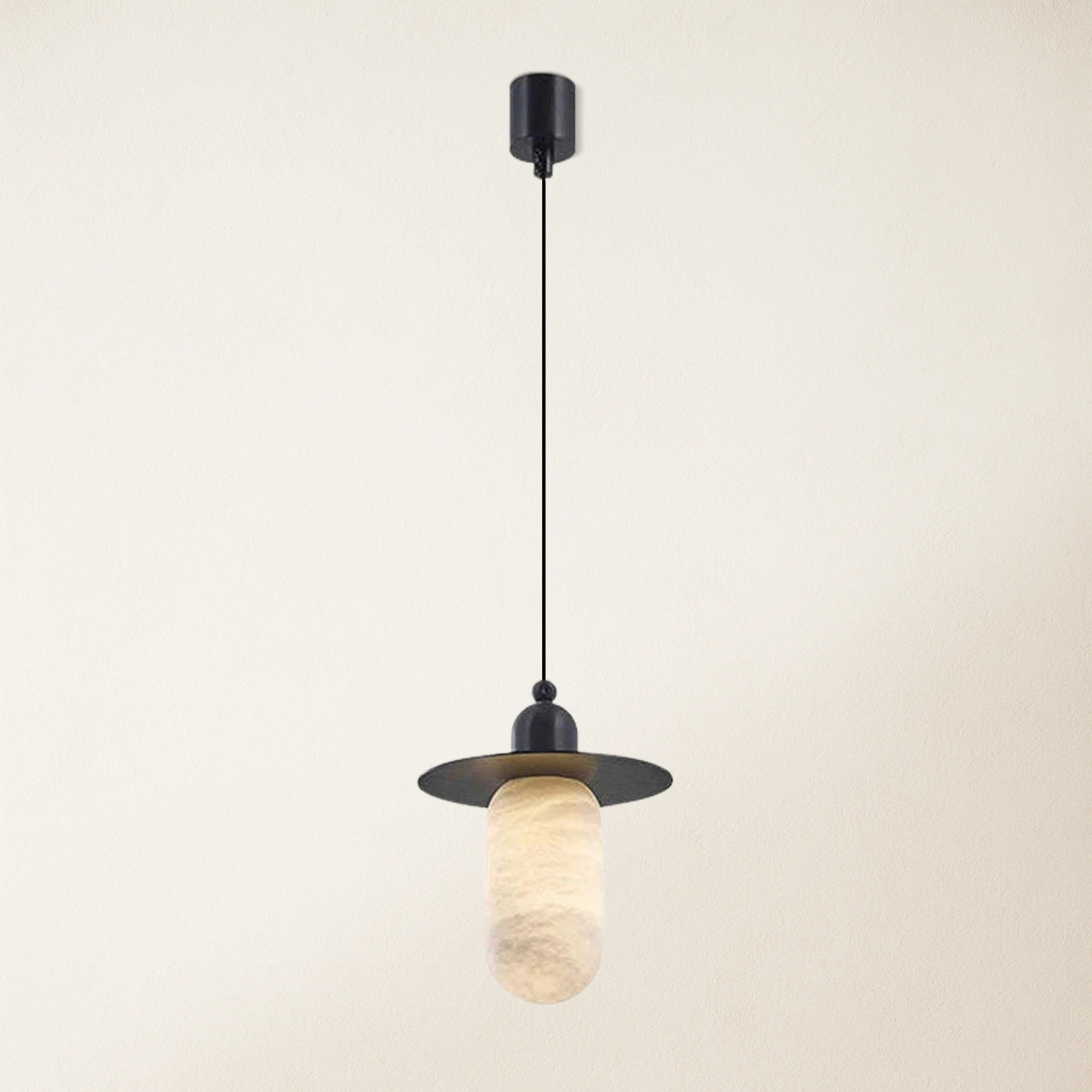 Bloom Alabaster Grace Pendant 19cm H