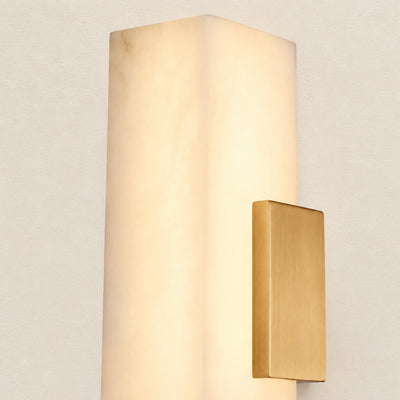 Caelia Alabaster Linear Wall Sconce