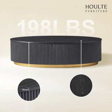 Holton 140cm W Oak Coffee Table