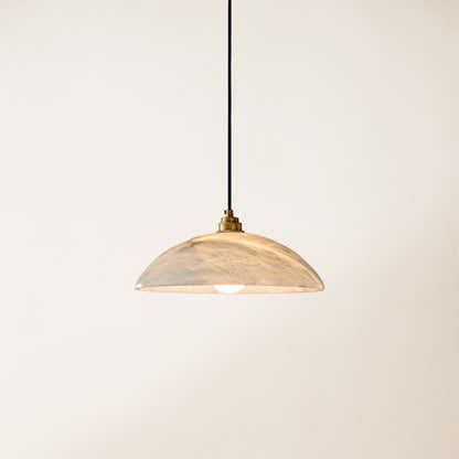 Dadaly Alabaster Modern Small Art Pendant 30.5cmD