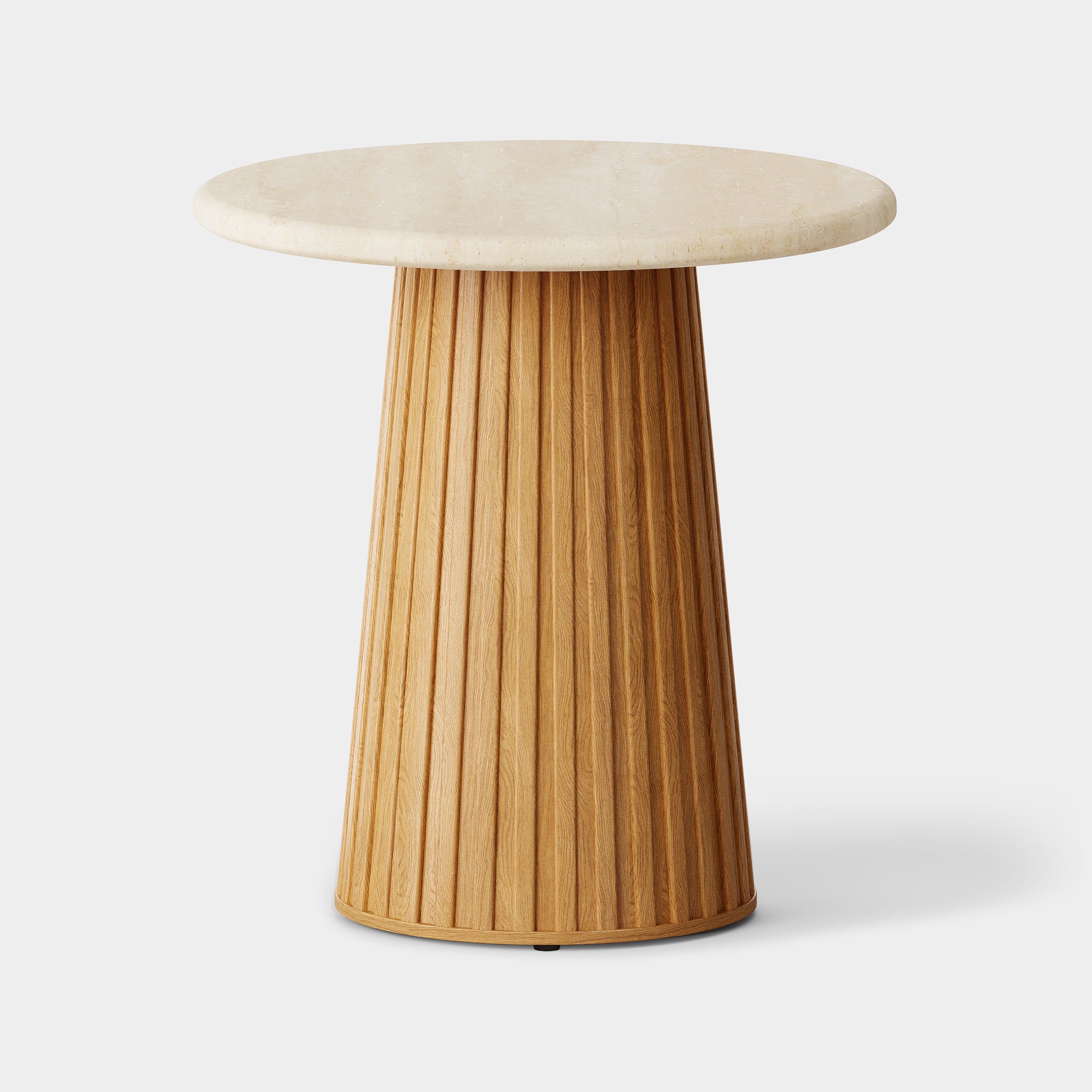 Emery Sintered Stone Side Table 50cm W