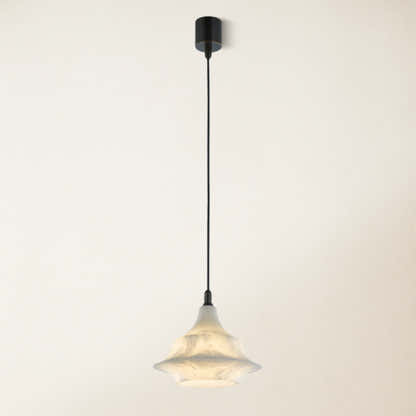 Bloom Alabaster Gleam Pendant 18cm D