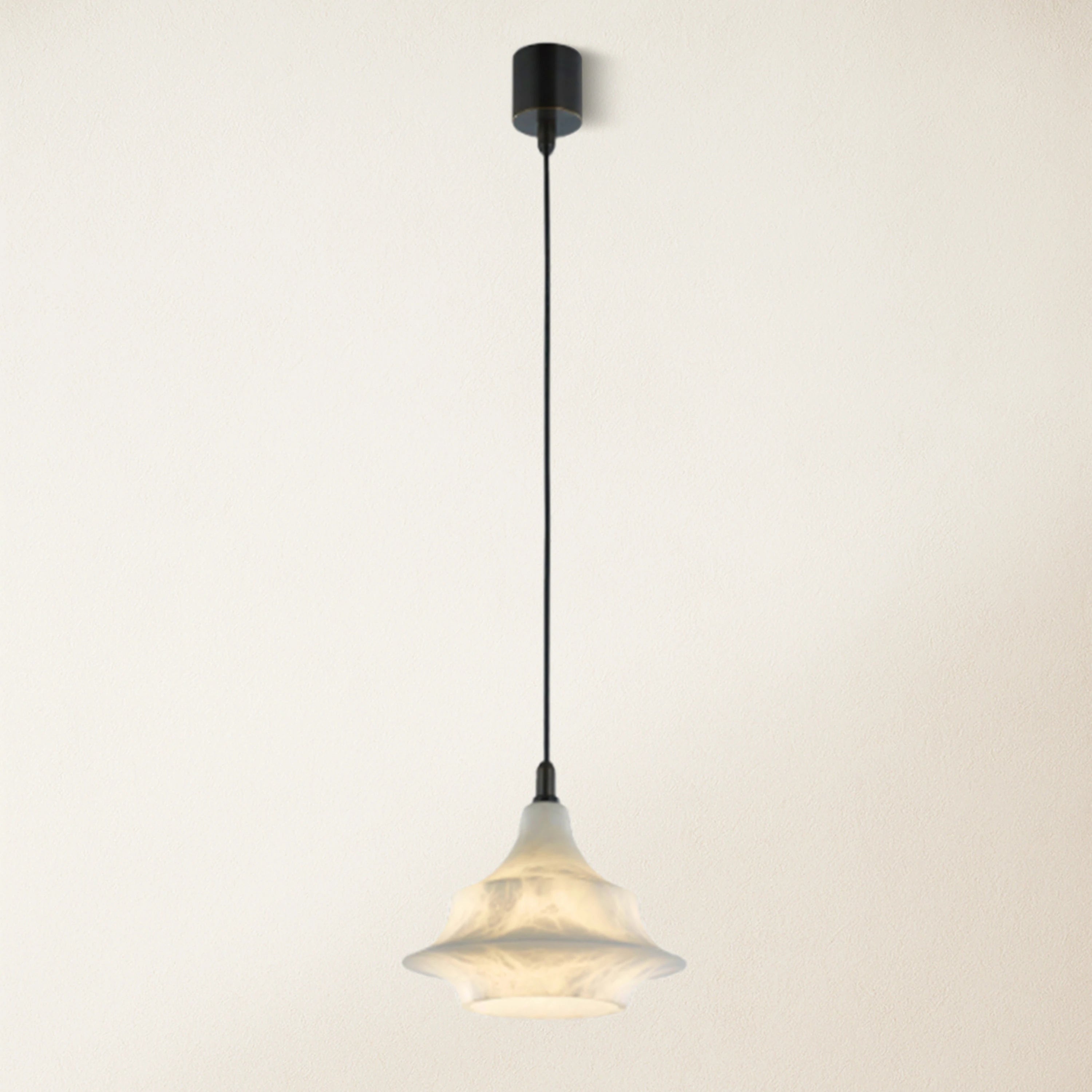 Bloom Alabaster Gleam Pendant 18cm D