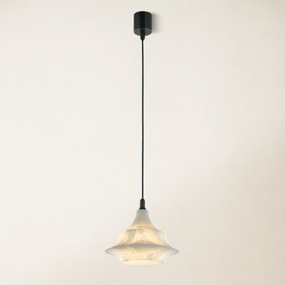 Bloom Alabaster Gleam Pendant 18cm D