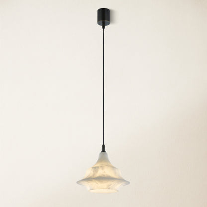 Bloom Alabaster Gleam Pendant 18cm D