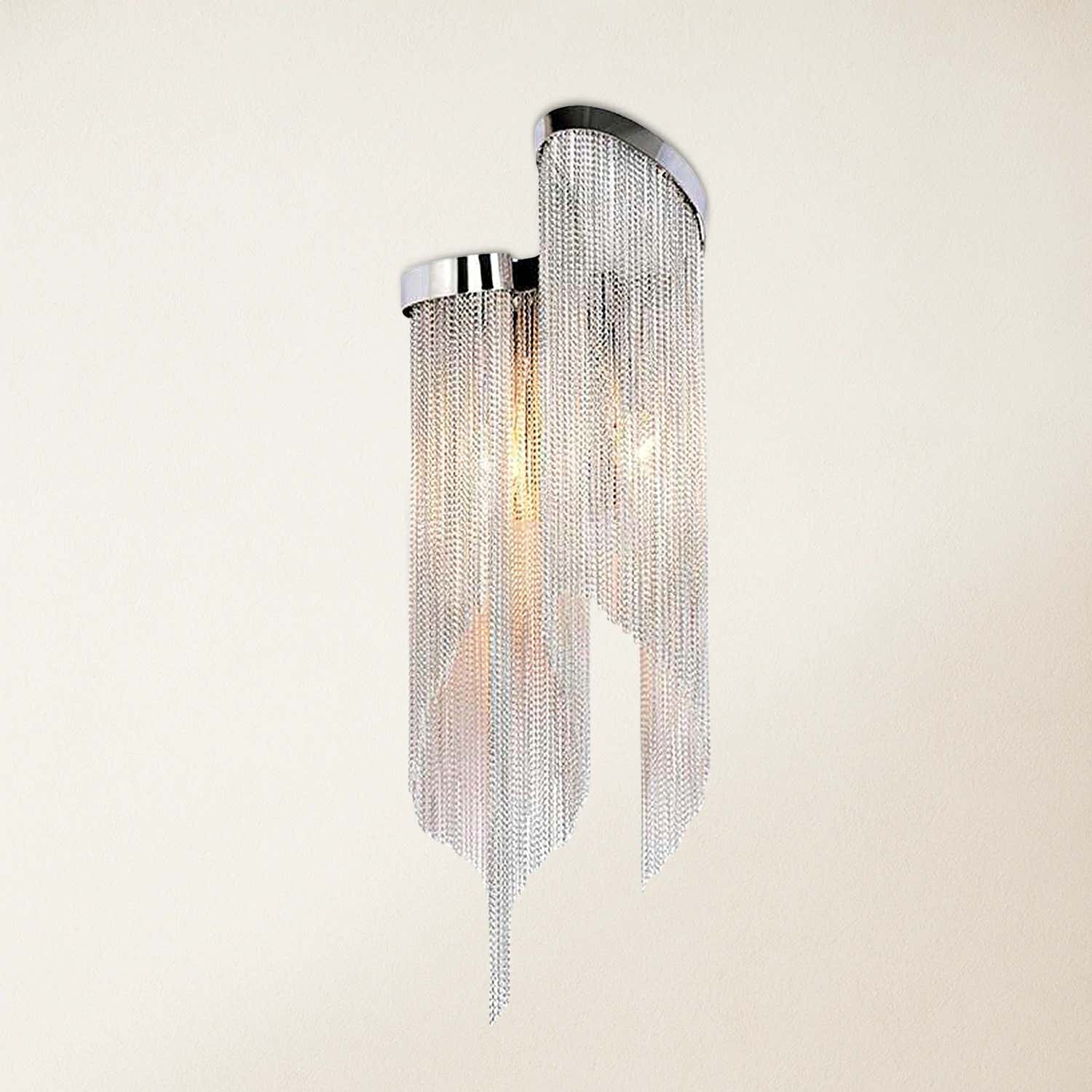 Teresa Cadena Chain Tassel Wall Sconce  61cm H