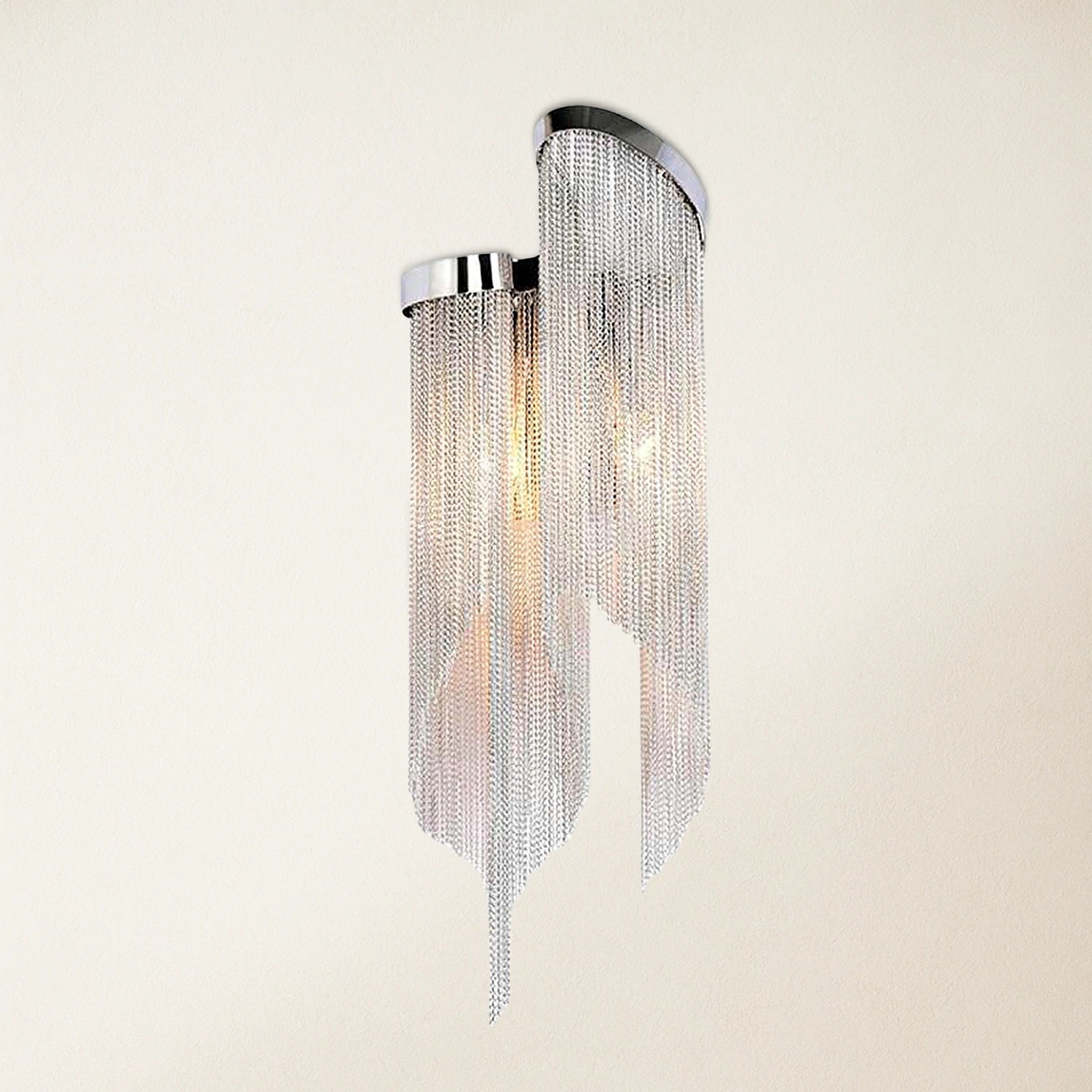 Teresa Cadena Chain Tassel Wall Sconce  61cm H