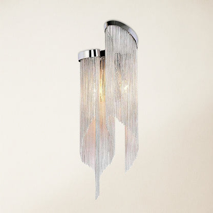 Teresa Cadena Chain Tassel Wall Sconce  61cm H
