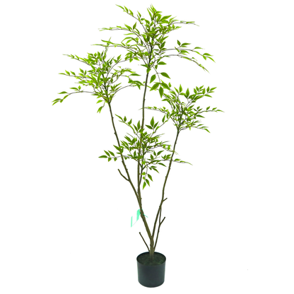 Faux Nandina Tree 153cm H