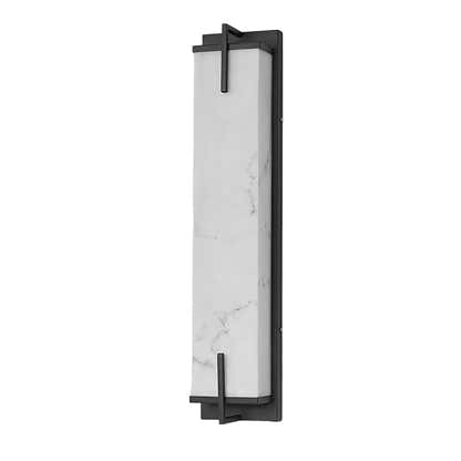 Noctilith Resin Rectangular Outdoor Wall Light