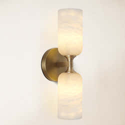 Axis Alabaster Wall Sconce 35cm