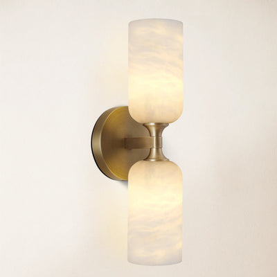 Axis Alabaster Wall Sconce 14"H