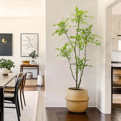 Faux Nandina Tree 180cm H