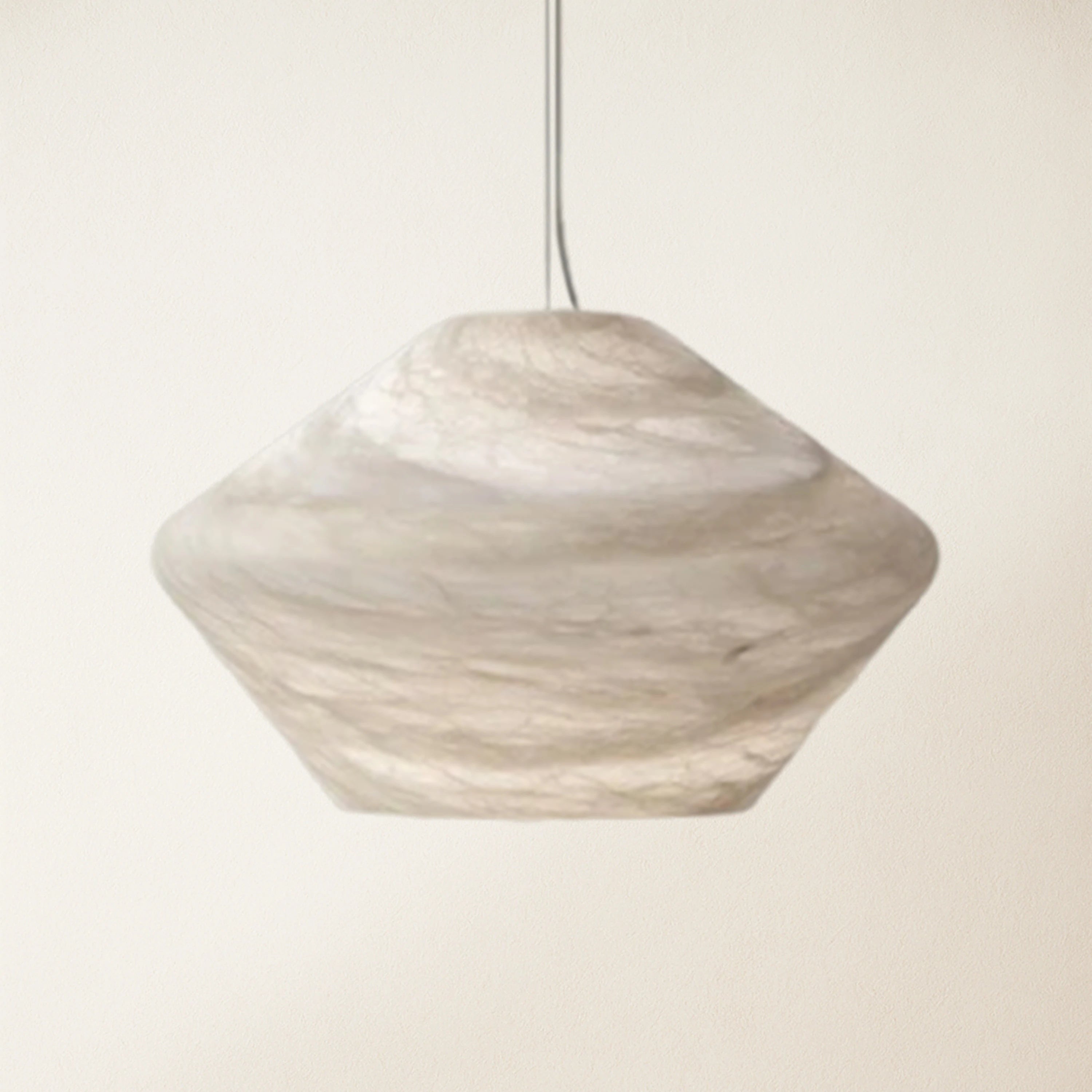 Dadaly Alabaster Popular Small Art Pendant Light 26cm W