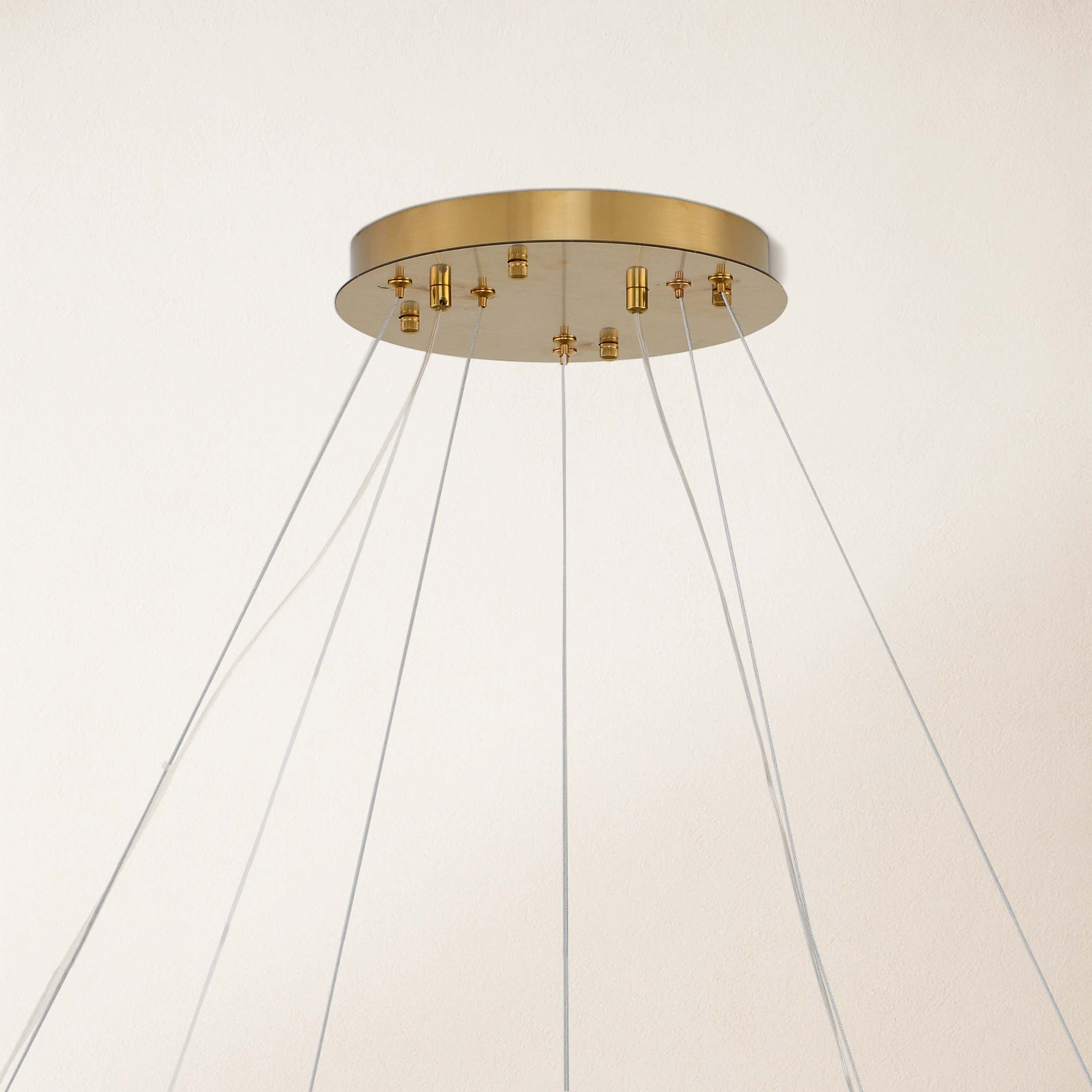 Vetro Prism Crystal 2-Tier Chandelier 80cm L