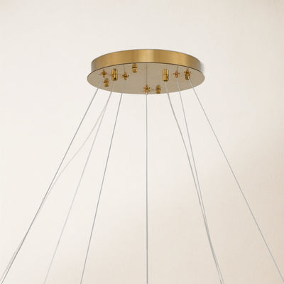 Vetro Prism Crystal 2-Tier Chandelier 80cm L