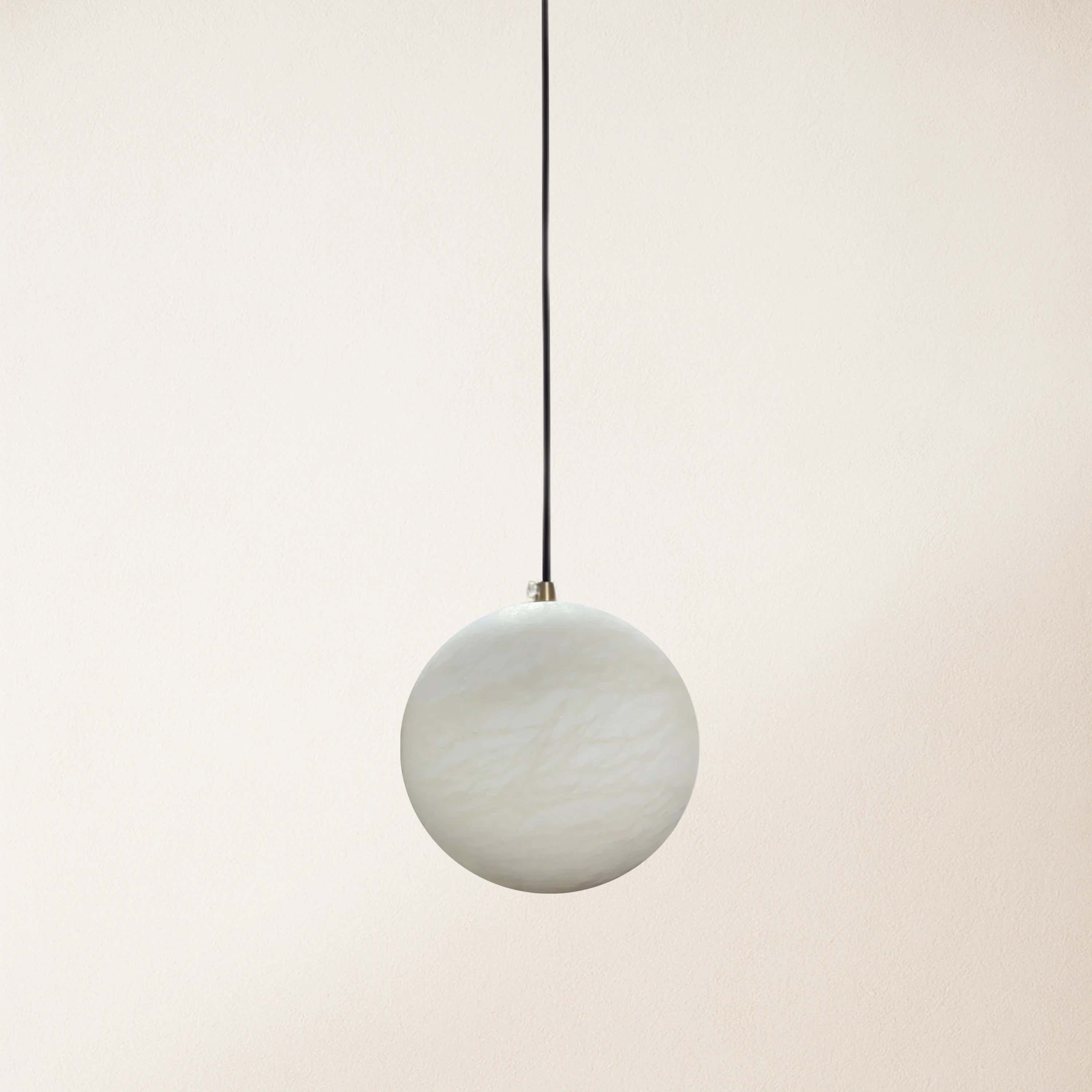 Nami Alabaster Global Ball Pendant Light 15cm D