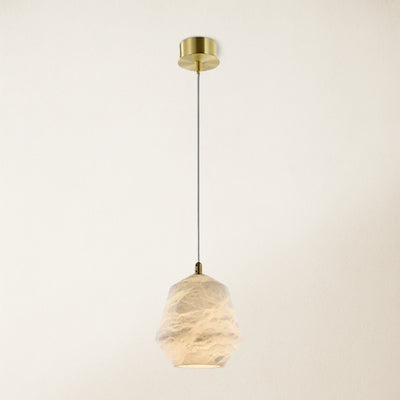 Bloom Alabaster Cascade Bell Pendant