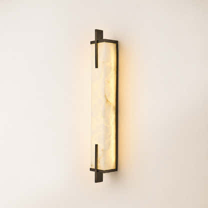 Vespera Alabaster Linear Wall Sconce