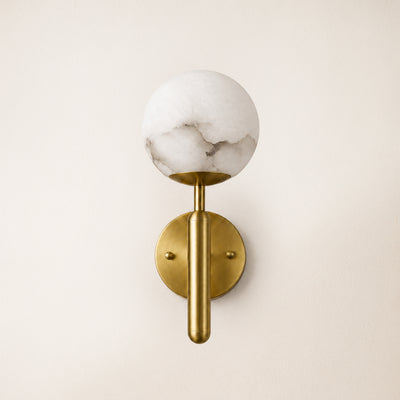 Vellura Alabaster Wall Sconce