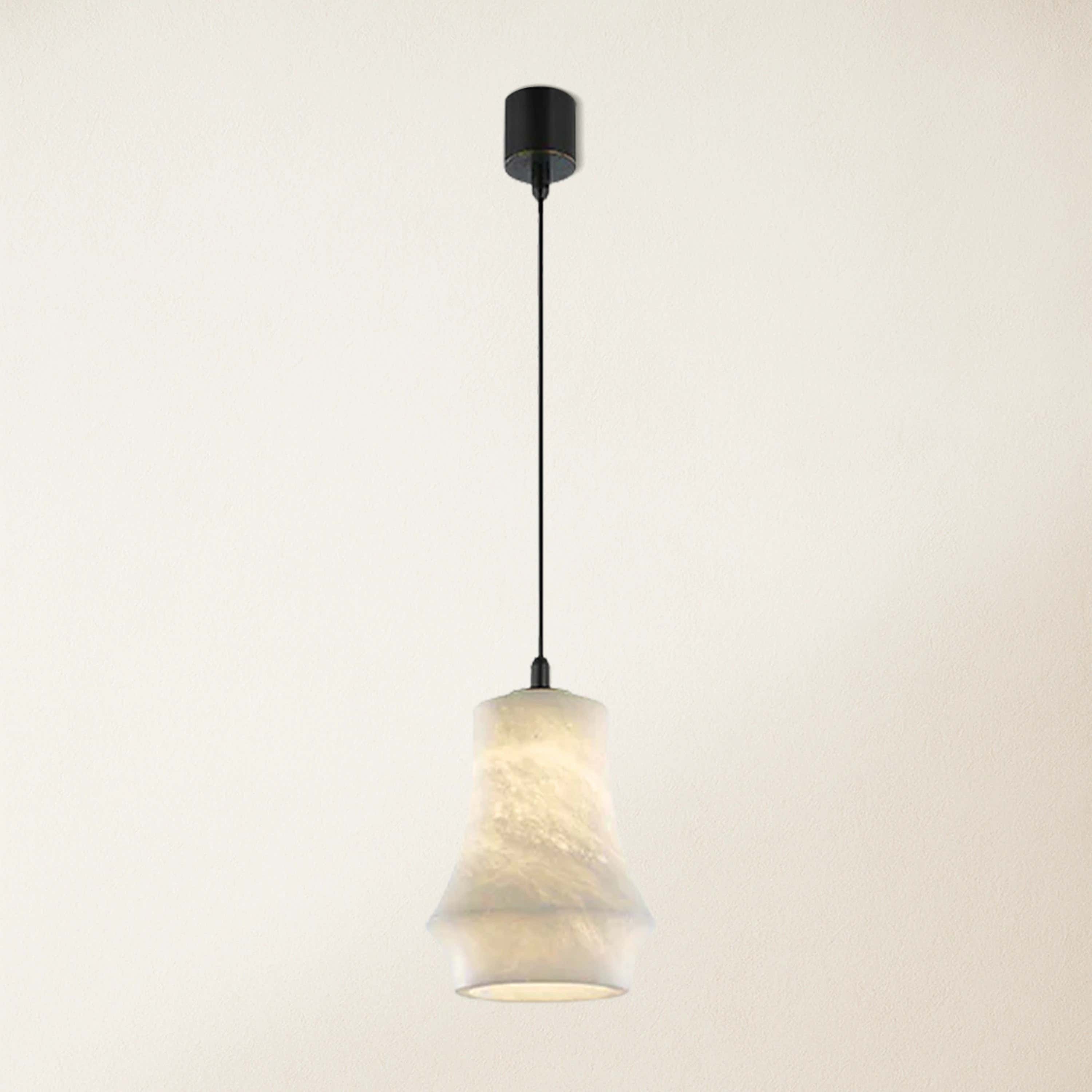 Bloom Alabaster Trio Pendant 18cm H